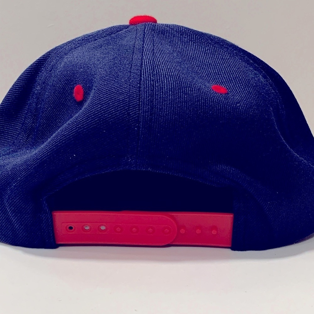 Aaron Judge Swing Logo Snapback Hat Navy/Red - Picture 5 of 5